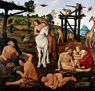 Vulcain et Éole, vers 1490. Musée des beaux-arts d'Ottawa.