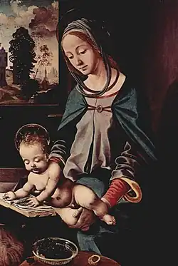 Madone, 1485-1490. Collection royale, Stockholm.
