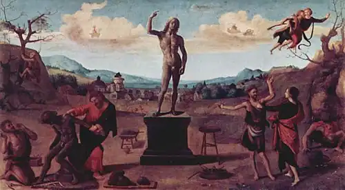 Prométhée, 1520. Alte Pinakothek.
