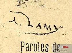 signature de Pierre-Auguste Lamy