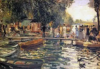 La Grenouillère, 1869, musée Oskar Reinhart « Am Römerholz ».