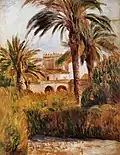 Auguste Renoir, Le Jardin d'essai à Alger (1882).