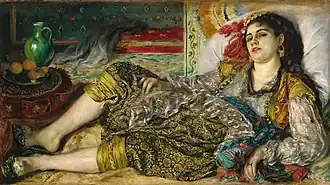 Auguste Renoir, Femme d'Alger, 1870.