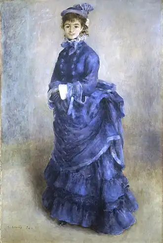 Renoir, La Dame en bleu