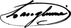signature de Pierre Langlumé