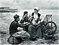 L'Heure bénie, gravure d'un tableau exposé au Salon de 1894.