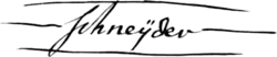 signature de Pierre Schneyder
