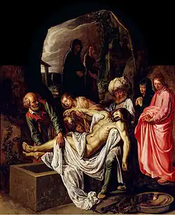 Mise au tombeau, 1612, Pieter Lastman.