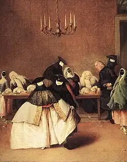 Le Ridotto d'après Longhi.