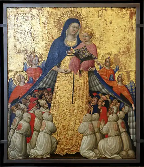 La Vierge de miséricorde, Pietro di Domenico