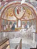 Fresques de style romano-byzantin