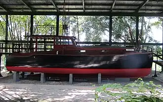 Le Pilar, exposé au musée Ernest Hemingway de Cuba.