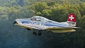 Vue de l'avion.