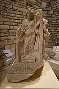 Pilier trouvé à Andelot, conservé au Musée d'art et d'histoire de Chaumont