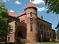 Hall Pillsbury de l'université du Minnesota – campus de Minneapolis, construit par LeRoy Buffington et Harvey Ellis en 1887