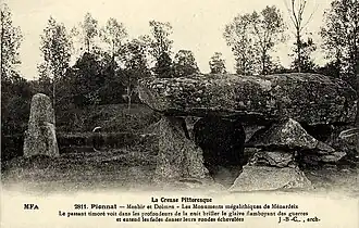 Les monuments mégalithiques de Ménardeix.
