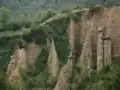 Lac d'Iseo : les « Pyramides d’érosion » de Zone.