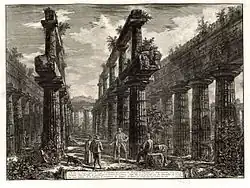 Gravure de Piranèse, 1778.