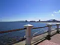 Rambla de Piriápolis, une des principales stations balnéaires de  l'Uruguay.