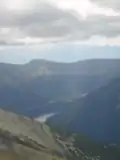 Le massif du Pirin vu depuis le Musala.