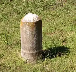Un cippe étrusque.