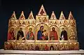 Simone Martini :Polyptyque de sainte Catherine (v. 1319), Pise, Museo nazionale di San Matteo