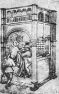 Pisanello, Emprisonnement d'un saint, Albertina, Vienne.