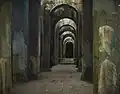 Une nef à l'intérieur de la Piscina mirabilis.