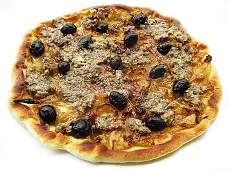 Pissaladière.