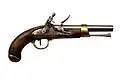 Pistolet de marine, exposé au Musée national de la Marine à Paris.