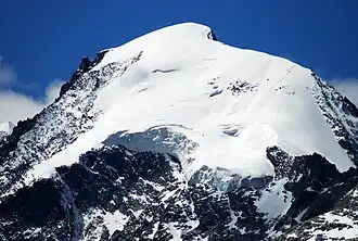 Face nord du sommet.
