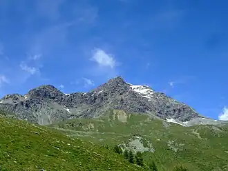 Vue depuis le sud.
