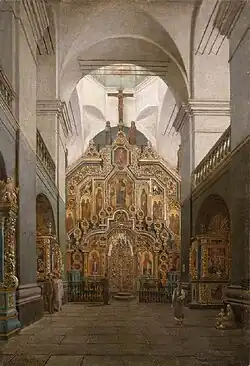 Intérieur du Monastère Méjigirski.
