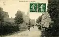 Le bourg de Pléven vers 1908 (carte postale).