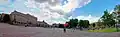 Le panorama de la place