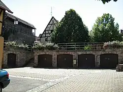 Garages.