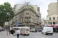 Le boulevard de Clichy et la rue Pierre-Fontaine depuis la place en 2010.