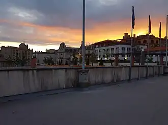Photographie de la place Chastel.