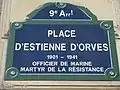 Plaque.