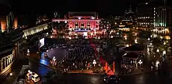 La place d'Youville pendant la 5e édition du FCVQ