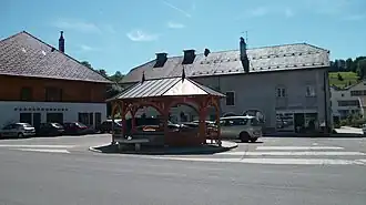 Le kiosque de Foncine-le-Haut.