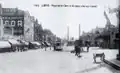 La place de la Gare à la fin du XIXe&nbsp;siècle
