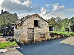 Soue à cochons.