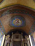 Le plafond du sanctuaire