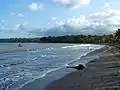 La plage de Sainte-Claire.