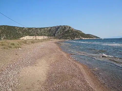 Plage d'Íria.