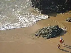 Plage de Donnant.