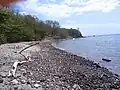 Plage de l'anse Machette.