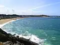La plage des Chevrets.