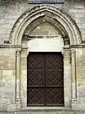 Portail occidental des années 1170.